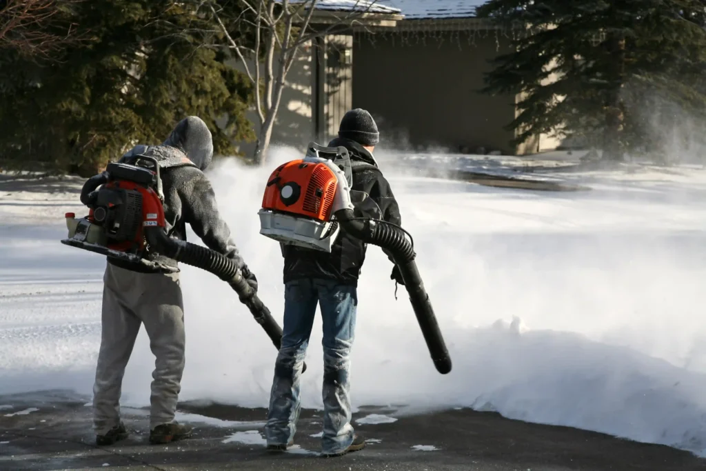 Walk-behind snowblower